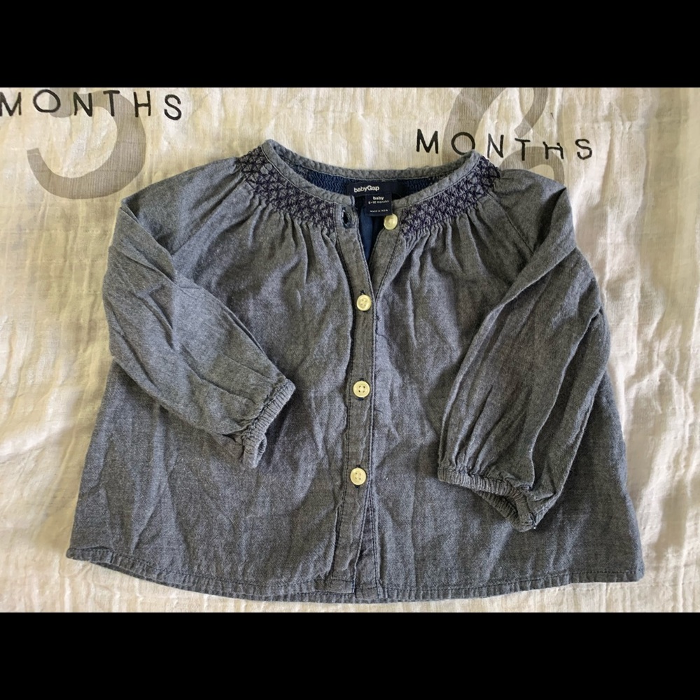 Baby Gap Smocked top